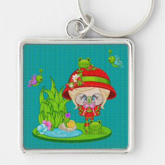 Natuur Lover Frog Faery Sleutelhanger