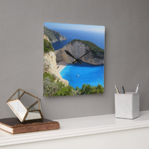 Natuur Lover Wandklok Vierkante Klok