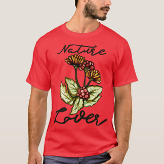 Natuur Lover Wildflower T-shirt