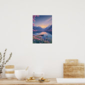 Natuur Majesteit in Dusk Poster (Keuken)