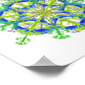 Natuur Mandala 2 Poster (Hoek)