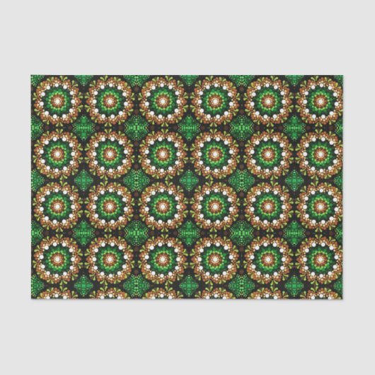 Natuur Mandala Weefselpapier Tissuepapier (Voorkant)