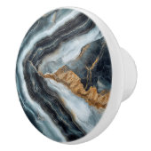 Natuur marmer keramische knop (Rechts)