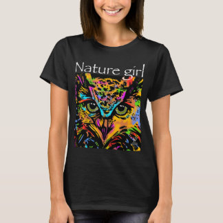 Natuur meiden regenboogdieren t-shirt