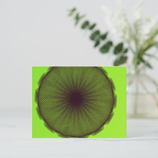 natuur moeder groene natuur briefkaart (Staand voorkant)