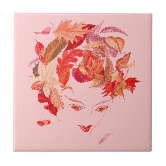  Natuur moeder Tegeltje (Voorkant)