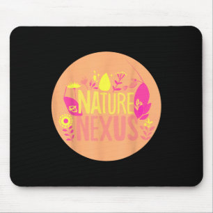 Natuur Nexus - Harmonische Natuur voor milieu P Muismat