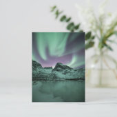 Natuur Noordelijke lampjes Foto Briefkaart (Staand voorkant)