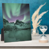 Natuur Noordelijke lampjes Foto Fotoplaat (Zijkant)