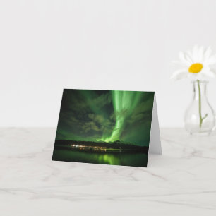 Natuur Noordelijke lampjes Foto Kaart