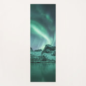 Natuur noorderlicht yogamat (Voorkant)