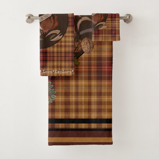 Natuur Nut Squirrel Bad Handdoek (Insitu)