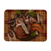 Natuur Nut Squirrel Magneet (Horizontaal)