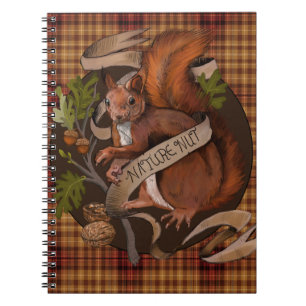 Natuur Nut Squirrel Notitieboek