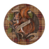 Natuur Nut Squirrel Snijplank (Voorkant)