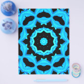 NATUUR OCEAAN BLAUW FLYER (Enkel)