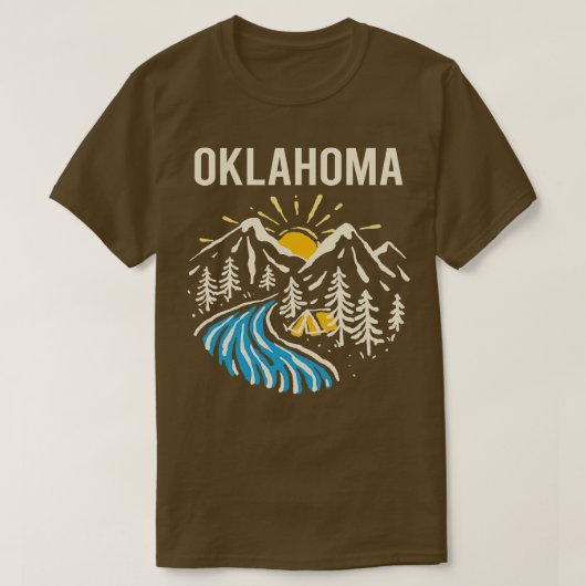 Natuur Oklahoma T-shirt (Design voorkant)