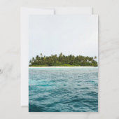 natuur op het eiland Weddenschap Kaart (Achterkant)