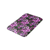 Natuur Paars-Afrikaanse Daisy Flowers Badmat (Gekanteld)