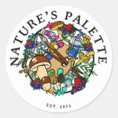 Natuur Palette Mini Stickers (Voorkant)
