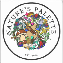 Natuur Palette Vinyl Sticker