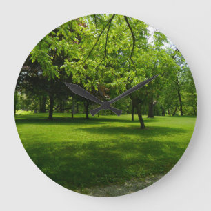 Natuur park grote klok