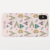 Natuur Patroonmoten Case-Mate iPhone Case (Achterkant (horizontaal))