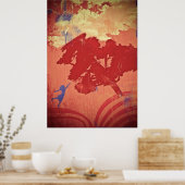 natuur poster (Keuken)