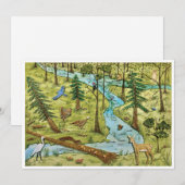 Natuur Preserve Briefkaart (Voorkant / Achterkant)