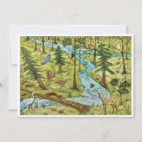 Natuur Preserve Briefkaart