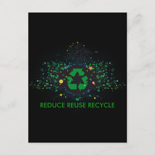 Natuur Recycli Briefkaart (Voorkant)