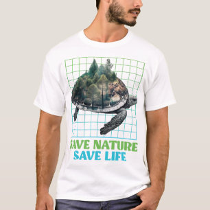 Natuur Redden beschermde soorten Milieu Kopie Cop T-shirt