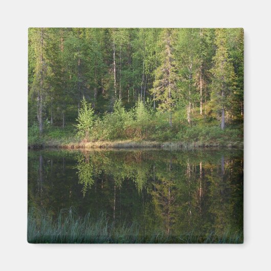 Natuur reflecteert aangepaste magneet (Voorkant)