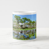 Natuur reflecteert Mok Jumbo (Voorkant)