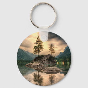 Natuur reizen - Landschap in het gebergte Sleutelhanger