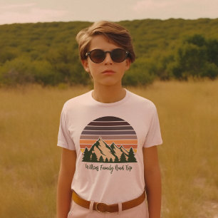 Natuur Road Trip Groen Bos Cool Custom Kinder T-shirt