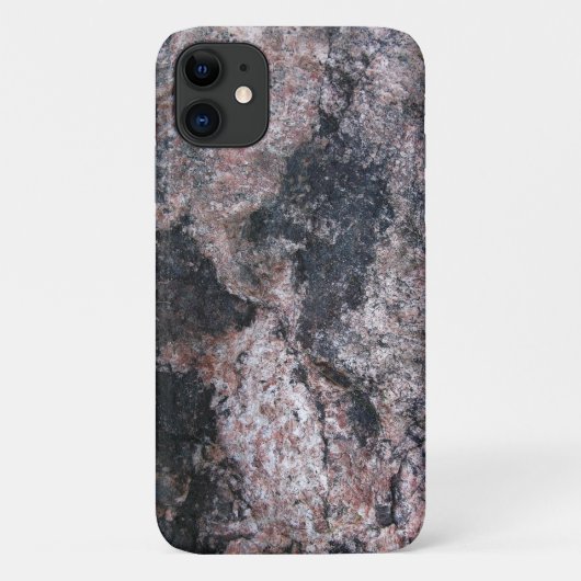 Natuur Rock Texture Pinkish Case-Mate iPhone Case (Achterkant)