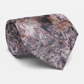 Natuur Rock Texture Pinkish Stropdas (Opgerold)