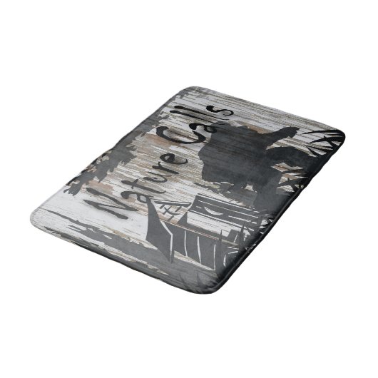 Natuur roept Bathmat op Badmat (Gekanteld)