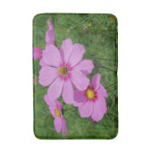 Natuur roze kosmos Flowers Badmat (Voorkant Verticaal)