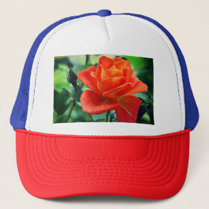 Natuur Roze Rozenbloem-46458 Trucker Pet