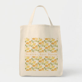 Natuur. Rust. Bloeigeel Tote Bag