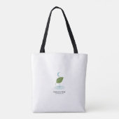 Natuur’s Flow Canvas tas – Sustainable Eco Style D (Achterkant)
