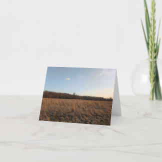 Natuur’s Touch – Lege begroeting en bedankkaart