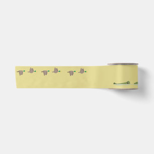 Natuur scène (eenden, gator) lint
