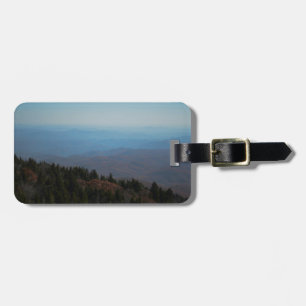 Natuur schilderachtig landschap berglandschap bagagelabel