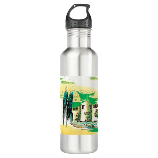 Natuur Schilderpremie Waterfles (Voorkant)