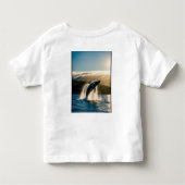 "Natuur Serenity: Tranquil Forest Landscape Shirt (Achterkant)