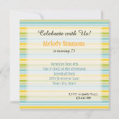 Natuur strepen kaart (Achterkant)