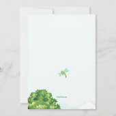 Natuur Studie van Birthday Party Kaart (Achterkant)